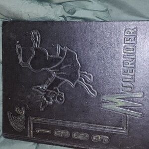 Vintage 1963 Yearbook Mulerider SAU College